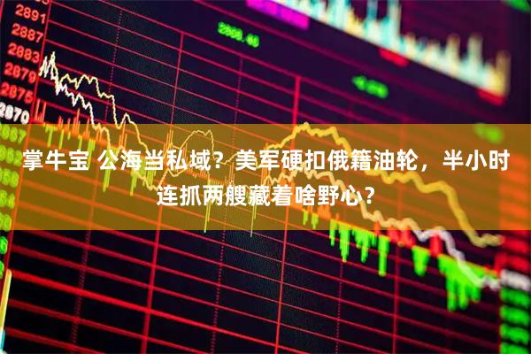 掌牛宝 公海当私域？美军硬扣俄籍油轮，半小时连抓两艘藏着啥野心？