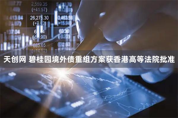 天创网 碧桂园境外债重组方案获香港高等法院批准