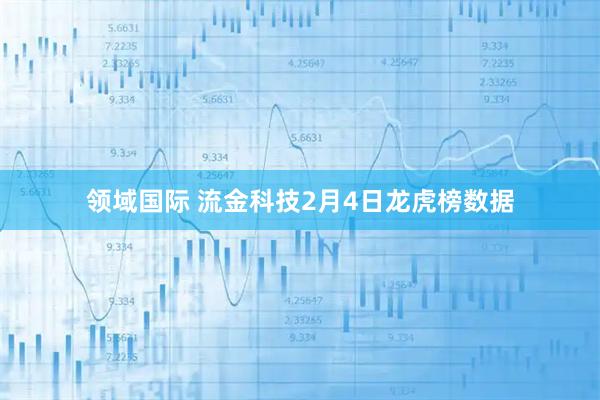 领域国际 流金科技2月4日龙虎榜数据